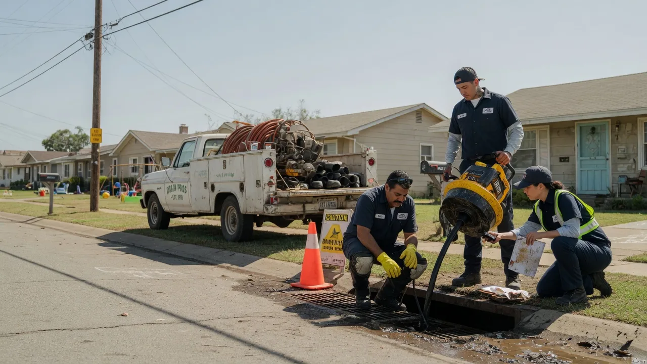 Drain Cleaning in Lequire, OK near me